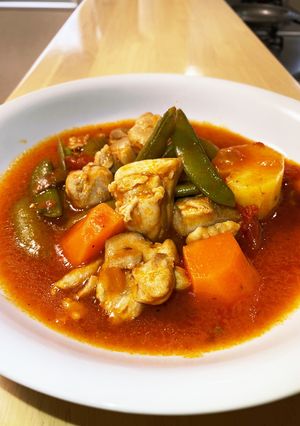 ナポリタンでトマトスープ-レシピのメイン写真