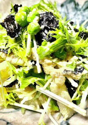 グリンピース&じゃがサラダ〜老化防止に-レシピのメイン写真