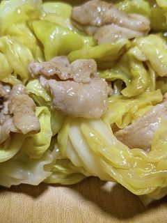 キャベツと豚バラ肉のレモン醤油炒め-レシピのメイン写真