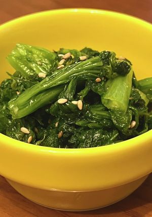 わさび菜のナムル-レシピのメイン写真