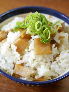メンマと鶏肉の混ぜご飯-レシピのメイン写真