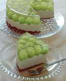 大人のマスカット生チーズケーキ★低糖質