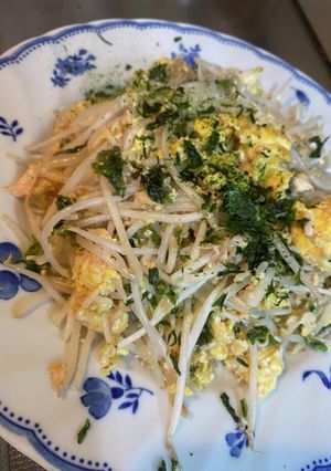 もやし海苔玉子炒め-レシピのメイン写真