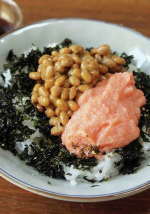 明太と納豆の海苔ごはん-レシピのメイン写真