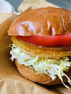 新玉ねぎとトマトバーガー-レシピのメイン写真
