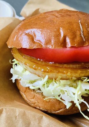 新玉ねぎとトマトバーガー-レシピのメイン写真
