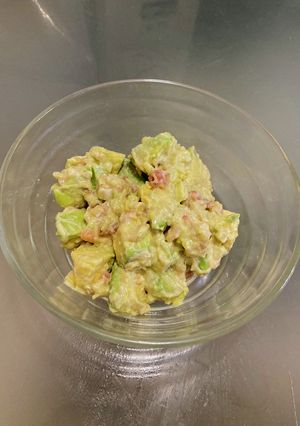 簡単絶品！マグロとアボカドのマヨ和え-レシピのメイン写真