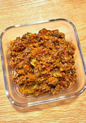 野菜たっぷりミートソース！カレー風味-レシピのメイン写真