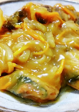 鰹の米粉揚げ&餡かけ。-レシピのメイン写真