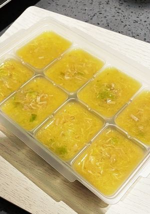 まぐろと白菜のコーン風味スープ　離乳食-レシピのメイン写真