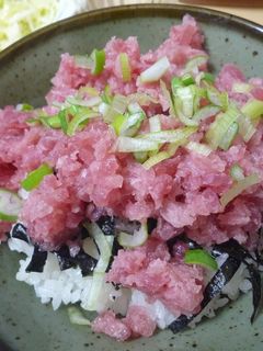 簡単酢飯でねぎとろ丼-レシピのメイン写真