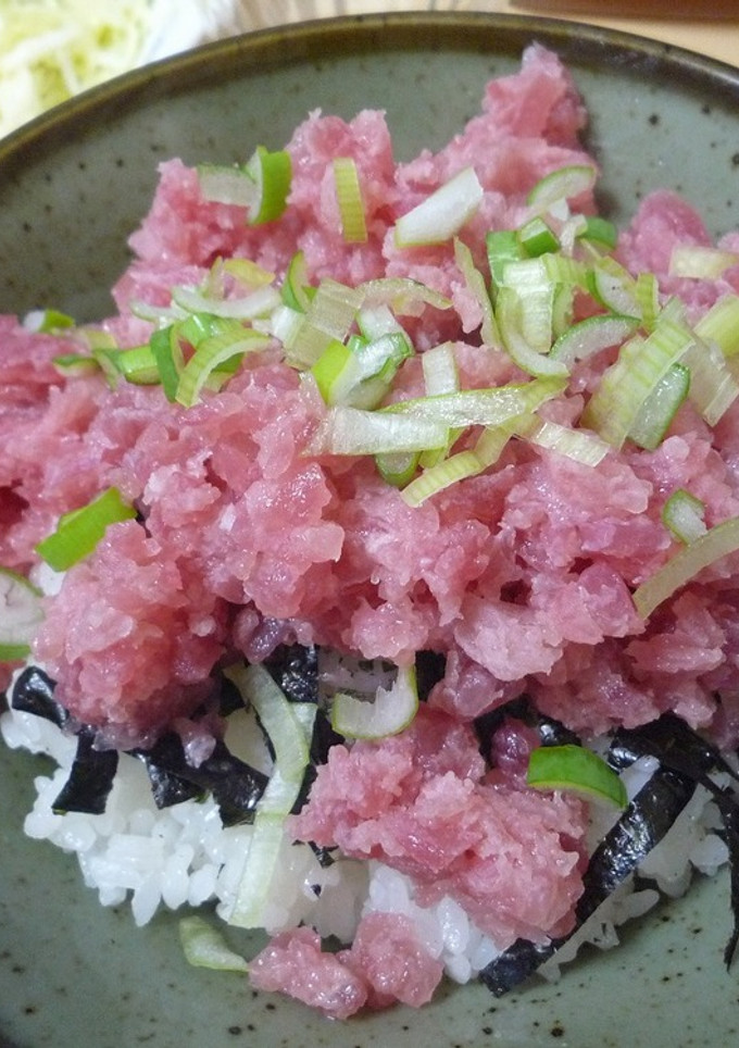 簡単酢飯でねぎとろ丼-レシピのメイン写真