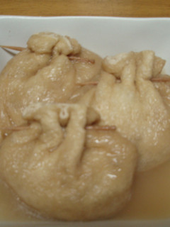 餅巾着の煮物-レシピのメイン写真
