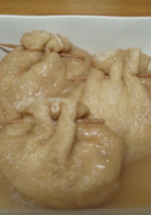 餅巾着の煮物-レシピのメイン写真