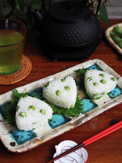 塩むすび大好きおかんの豆ごはん-レシピのメイン写真