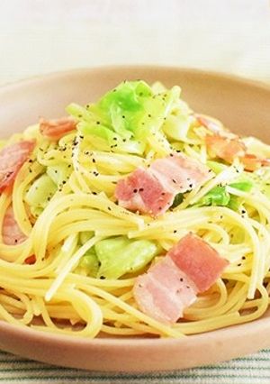 シャッキシャキ!簡単春キャベツパスタ♪-レシピのメイン写真