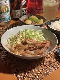 味濃いめ!生姜焼き定食✨-レシピのメイン写真