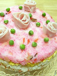 ★お寿司ケーキ-レシピのメイン写真