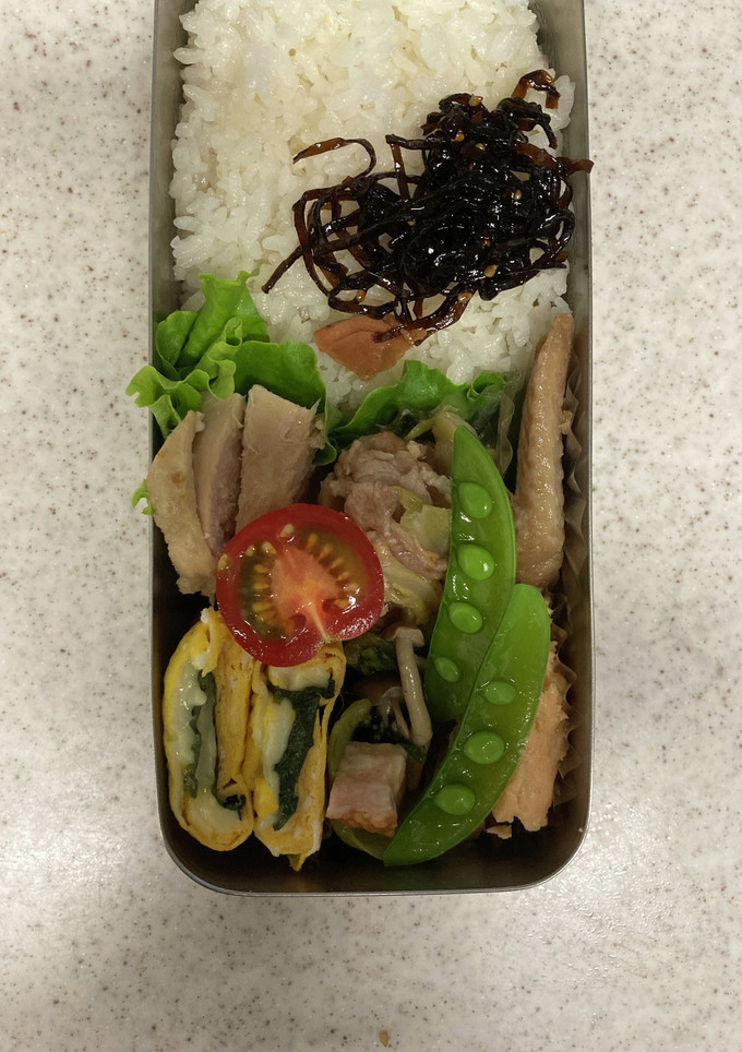 中学生　お弁当20日目-レシピのメイン写真