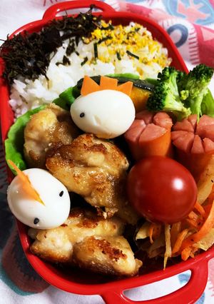 5/15ﾖｯﾁｬﾝ☆唐揚げ弁当-レシピのメイン写真