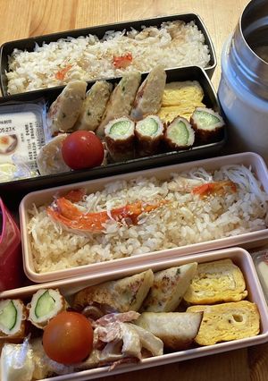 高校生男子弁当313 女子弁当21-レシピのメイン写真