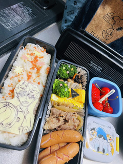 高校男子弁当 保存。-レシピのメイン写真