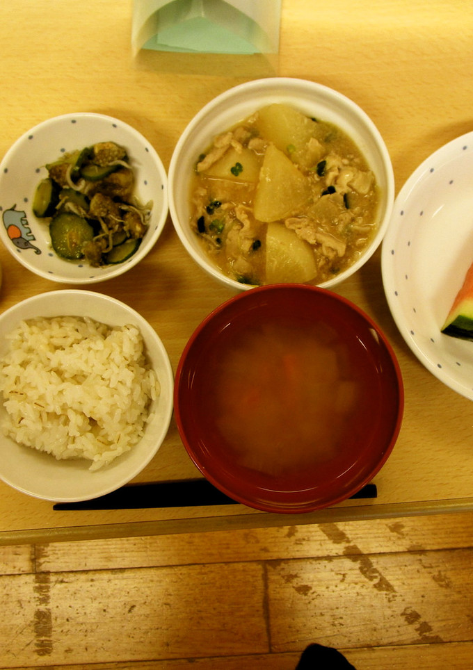 【保育園給食】大根と豚肉の煮物-レシピのメイン写真