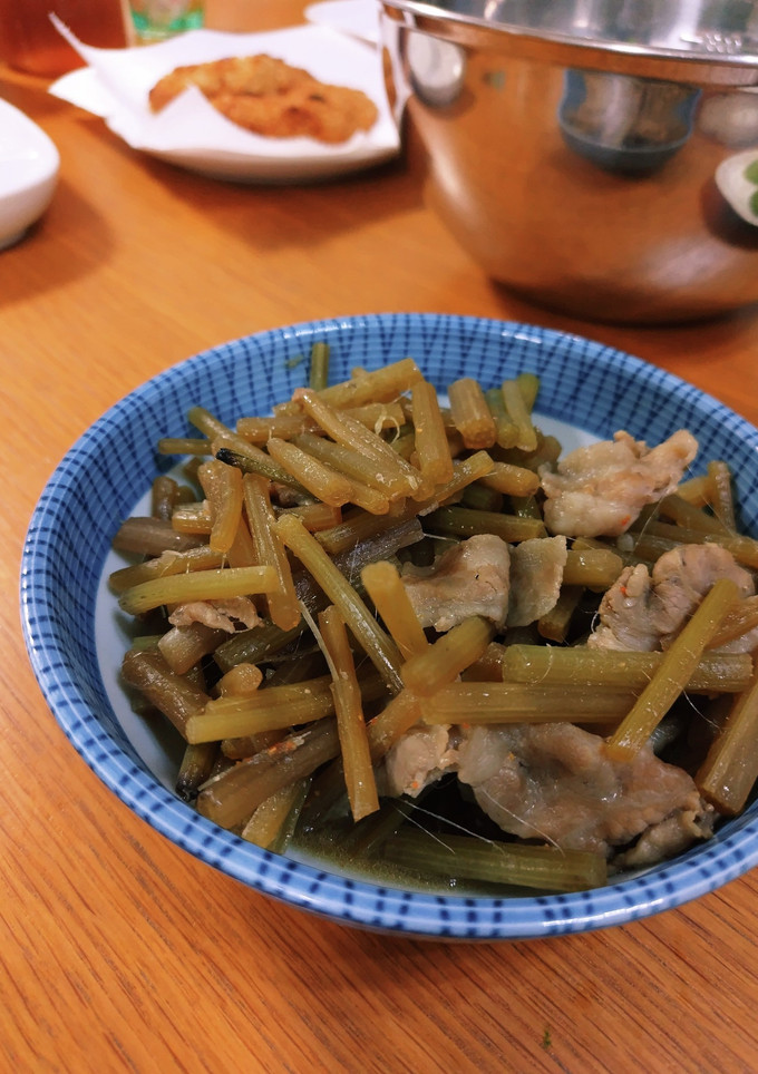 ふきと豚バラの炒め煮-レシピのメイン写真