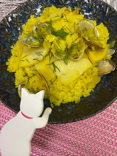 たけのことアサリ出汁のあっさりパエリア-レシピのメイン写真