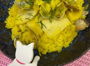 たけのことアサリ出汁のあっさりパエリア-レシピのメイン写真