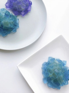 【和菓子】紫陽花錦玉羹【バタフライピー】-レシピのメイン写真