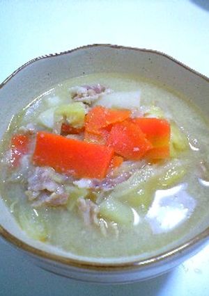 春待ち豚汁-レシピのメイン写真