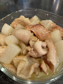 鶏皮大根-レシピのメイン写真