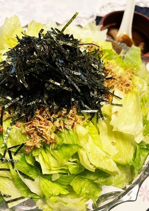 最強レタスサラダ-レシピのメイン写真