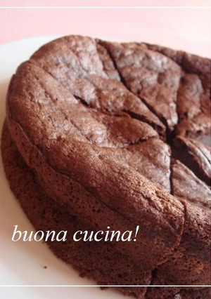 小麦粉不使用♪イタリアンチョコケーキ-レシピのメイン写真
