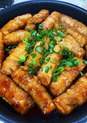 簡単☆厚揚げの肉巻き-レシピのメイン写真