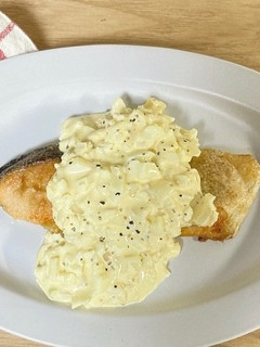 簡単!ざくざく食べる!鮭のレモンタルタル-レシピのメイン写真