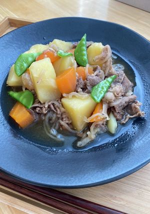 新じゃが使用!定番の肉じゃが-レシピのメイン写真