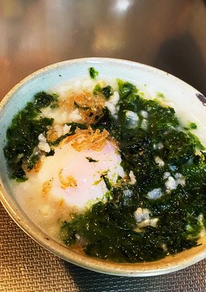 あおさの玄米が湯-レシピのメイン写真