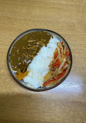 じゃが芋とパプリカの炒め物2023-レシピのメイン写真