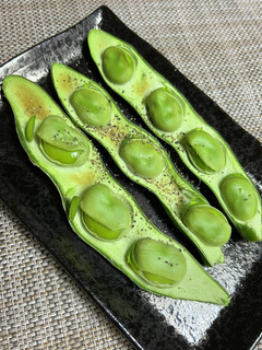 そら豆のおつまみ。トースターで簡単!-レシピのメイン写真