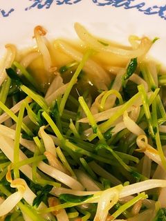 豆苗ともやしの簡単炒め-レシピのメイン写真