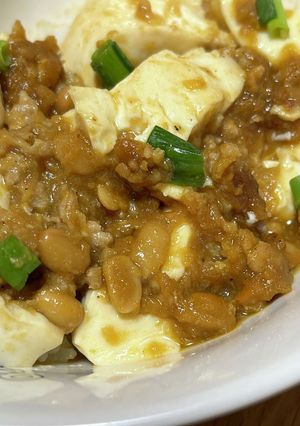 納豆麻婆豆腐-レシピのメイン写真