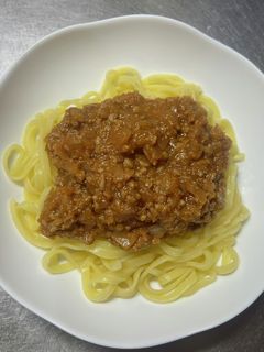 超簡単☆ケチャップで作るミートソース!-レシピのメイン写真