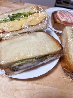 照り焼きサンド&ふわふわ卵焼きサンド弁当-レシピのメイン写真