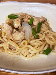 世界一ずぼら焼きうどん!-レシピのメイン写真
