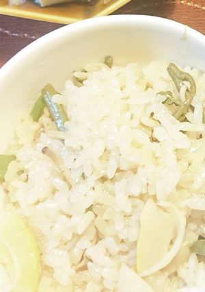 山菜おこわ-レシピのメイン写真