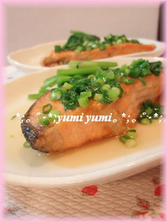 お魚は美味しい☆鮭のソテーをねぎソースで-レシピのメイン写真
