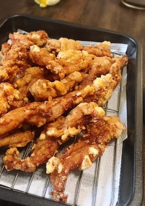 歯ごたえがくせになる！鶏せせりの唐揚げ♪-レシピのメイン写真