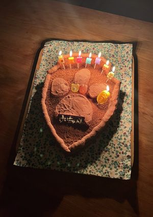 パウパトロールのケーキ-レシピのメイン写真